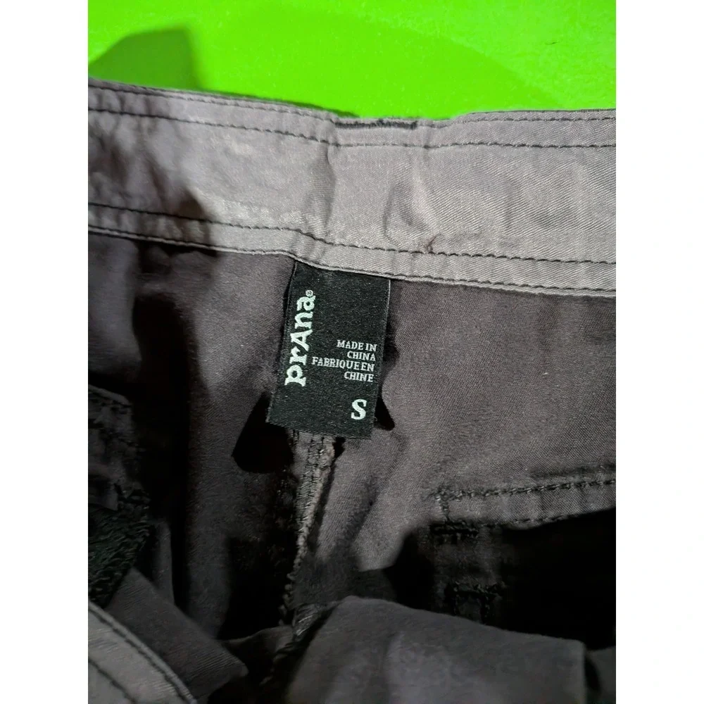 Prana Men's Cargo Shorts Charcoal Gray Size Small Hiking‎ Outdoors